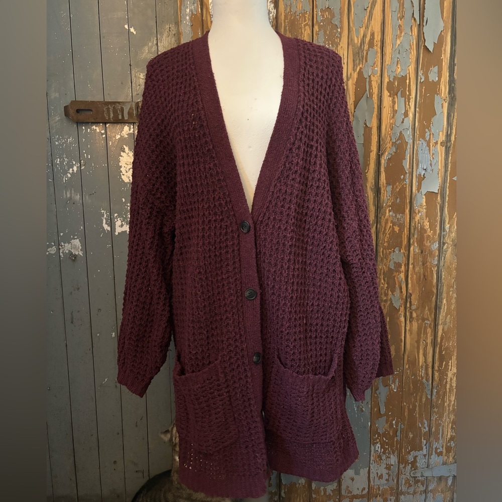 Knit cardigan